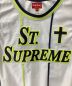 中古・古着 SUPREME (シュプリーム) タンクトップ ホワイト×ネイビー×ライム サイズ:M：12000円