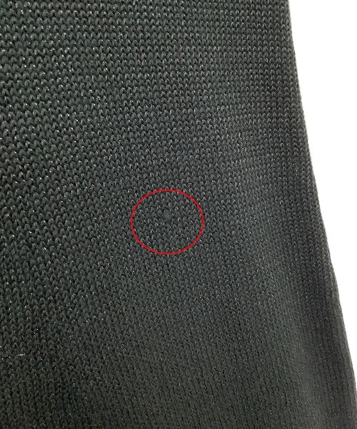 Lily Brown（リリーブラウン）Lily Brown (リリーブラウン) クロシェニットワンピース ブラック サイズ:Fの古着・服飾アイテム