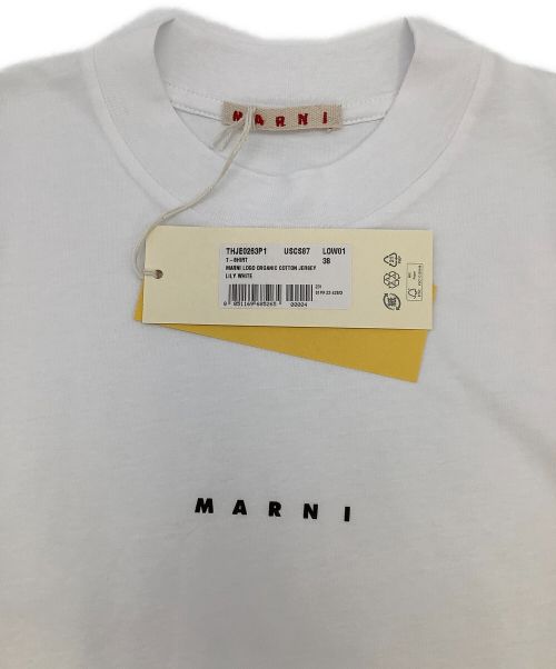 MARNI（マルニ）MARNI (マルニ) 半袖Tシャツ ホワイト サイズ:38の古着・服飾アイテム