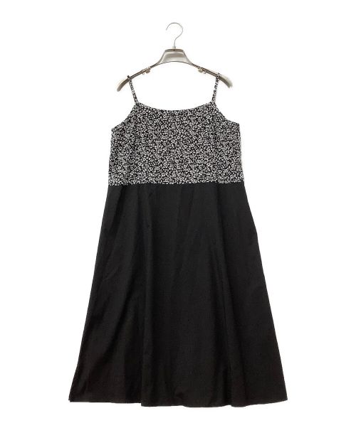 Snidel（スナイデル）Snidel (スナイデル) ワンピース ブラック×ホワイト サイズ:1の古着・服飾アイテム