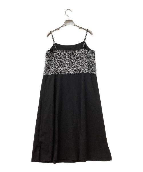 Snidel（スナイデル）Snidel (スナイデル) ワンピース ブラック×ホワイト サイズ:1の古着・服飾アイテム