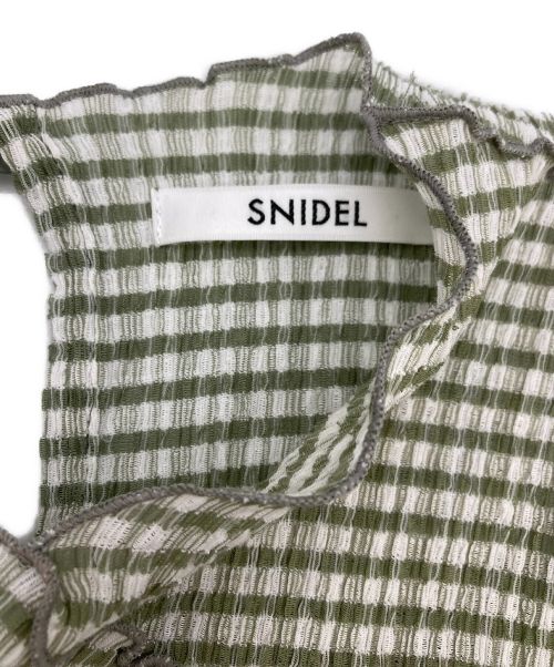 Snidel（スナイデル）Snidel (スナイデル) ワンピース 黄緑の古着・服飾アイテム