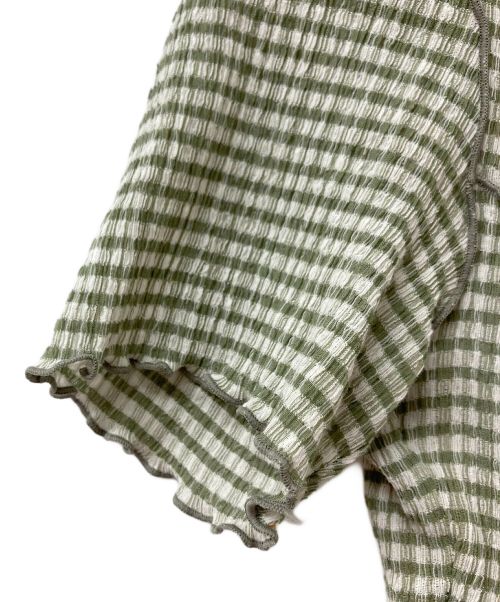 Snidel（スナイデル）Snidel (スナイデル) ワンピース 黄緑の古着・服飾アイテム