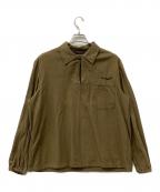 Czech armyチェコアーミー）の古着「スキッパーシャツ」｜オリーブ