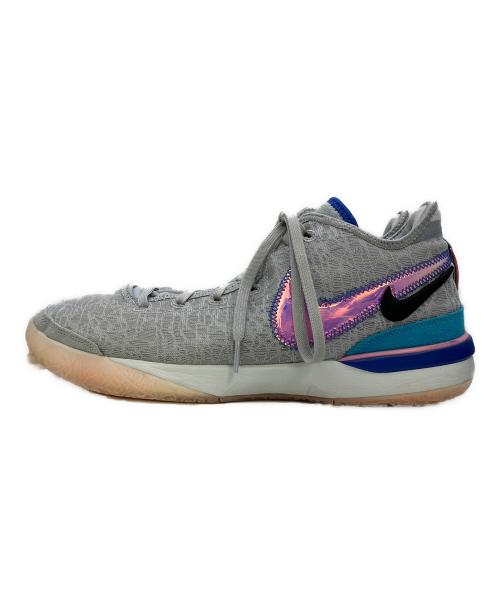NIKE（ナイキ）NIKE (ナイキ) ハイカットスニーカー Zoom LeBron NXXT Gen グレー×ブルー サイズ:cm 29.5の古着・服飾アイテム