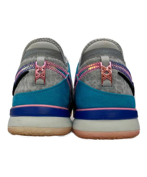 NIKE（ナイキ）NIKE (ナイキ) ハイカットスニーカー Zoom LeBron NXXT Gen グレー×ブルー サイズ:cm 29.5の古着・服飾アイテム