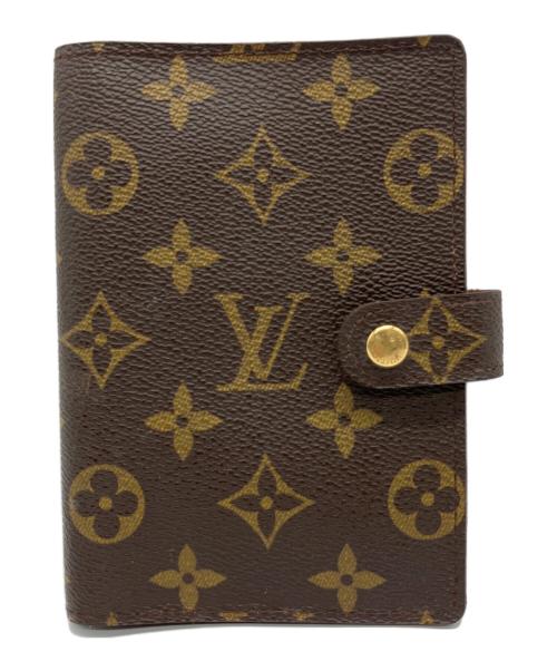LOUIS VUITTON（ルイ ヴィトン）LOUIS VUITTON (ルイ ヴィトン) 手帳カバー モノグラム アジェンダPM ブラウンの古着・服飾アイテム