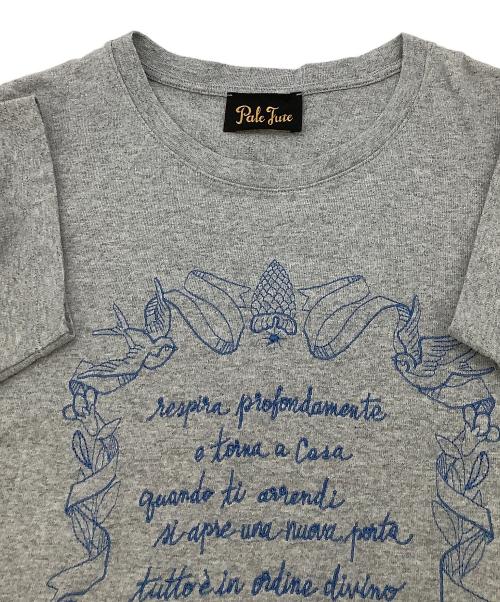 Pale Jute（ペールジュート）Pale Jute (ペールジュート) カットソー グレー サイズ:MLの古着・服飾アイテム