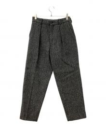 MARKAWARE（マーカウェア）の古着「ウールパンツ」｜グレー