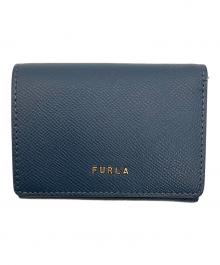 FURLA（フルラ）の古着「クラシックミニ財布 W P 00234」｜スカイブルー