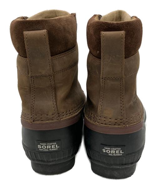 SOREL（ソレル）SOREL (ソレル) レインブーツ　CHYANNE　II ブラウン サイズ:25の古着・服飾アイテム
