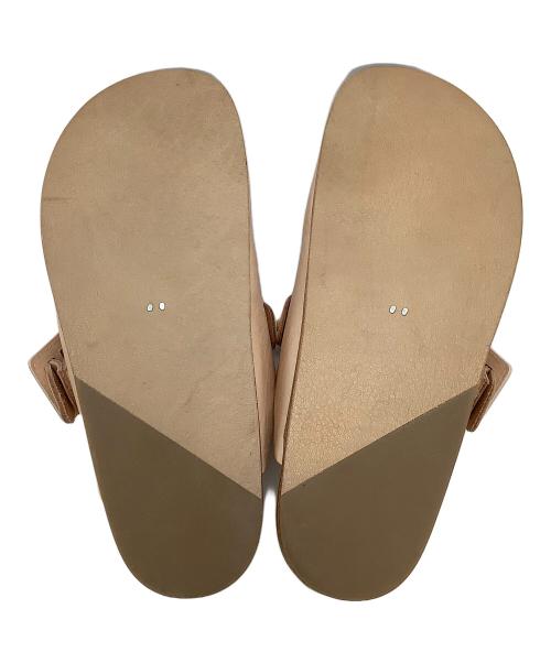 HENDER SCHEME（エンダースキーマ）HENDER SCHEME (エンダースキーマ) サンダル MANUAL INDUSTRIAL PRODUCTS 24 ナチュラル サイズ:2の古着・服飾アイテム