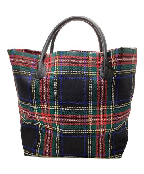 A VACATION（ア ヴァケーション）A VACATION (ア ヴァケーション) VASTトートバッグ チェック柄 23AW-A33-0-05 マルチカラーの古着・服飾アイテム