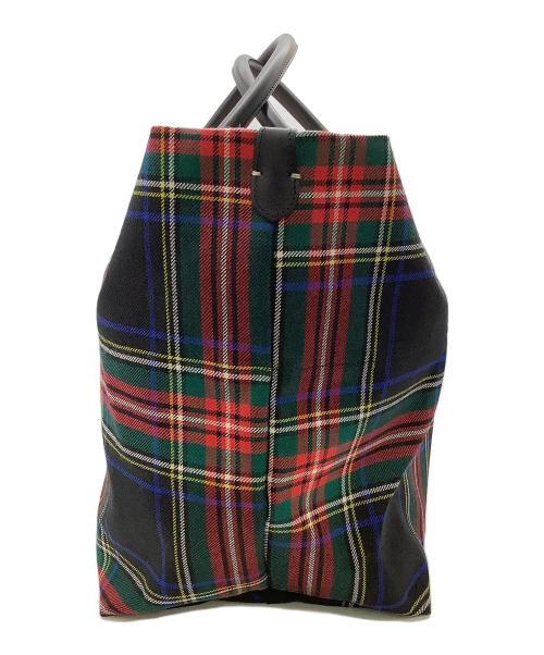 A VACATION（ア ヴァケーション）A VACATION (ア ヴァケーション) VASTトートバッグ チェック柄 23AW-A33-0-05 マルチカラーの古着・服飾アイテム