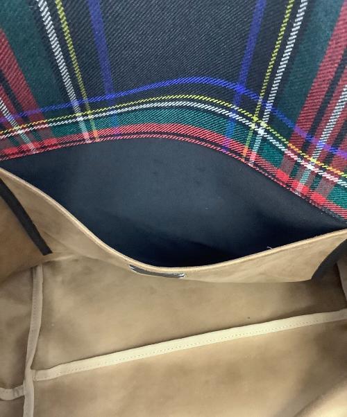 A VACATION（ア ヴァケーション）A VACATION (ア ヴァケーション) VASTトートバッグ チェック柄 23AW-A33-0-05 マルチカラーの古着・服飾アイテム