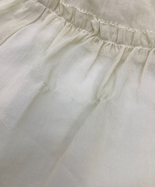 CASA FLINE（カーサフライン）CASA FLINE (カーサフライン) コットンティアードスカート イエロー サイズ:Freeの古着・服飾アイテム