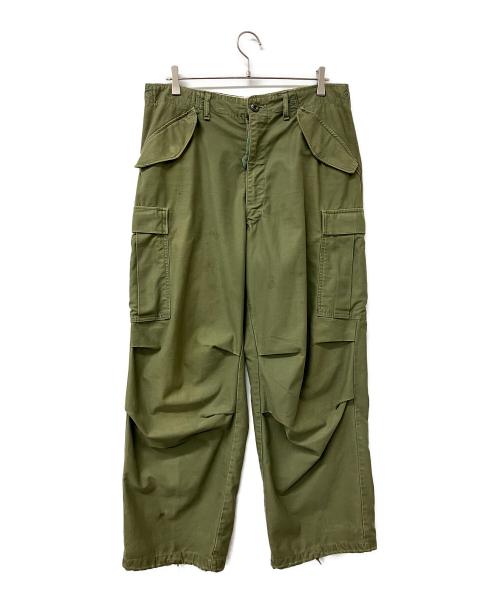 US ARMY（ユーエスアーミー）US ARMY (ユーエスアーミー) ミリタリーパンツ フィールドパンツ グリーン サイズ:MEDIUM - REGULARの古着・服飾アイテム