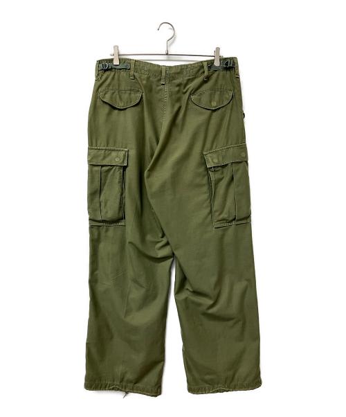 US ARMY（ユーエスアーミー）US ARMY (ユーエスアーミー) ミリタリーパンツ フィールドパンツ グリーン サイズ:MEDIUM - REGULARの古着・服飾アイテム
