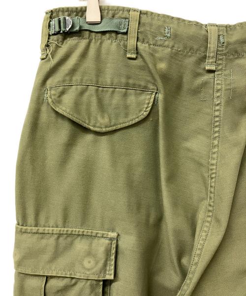 US ARMY（ユーエスアーミー）US ARMY (ユーエスアーミー) ミリタリーパンツ フィールドパンツ グリーン サイズ:MEDIUM - REGULARの古着・服飾アイテム