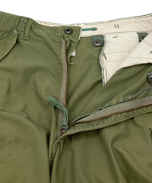 US ARMY（ユーエスアーミー）US ARMY (ユーエスアーミー) ミリタリーパンツ フィールドパンツ グリーン サイズ:MEDIUM - REGULARの古着・服飾アイテム