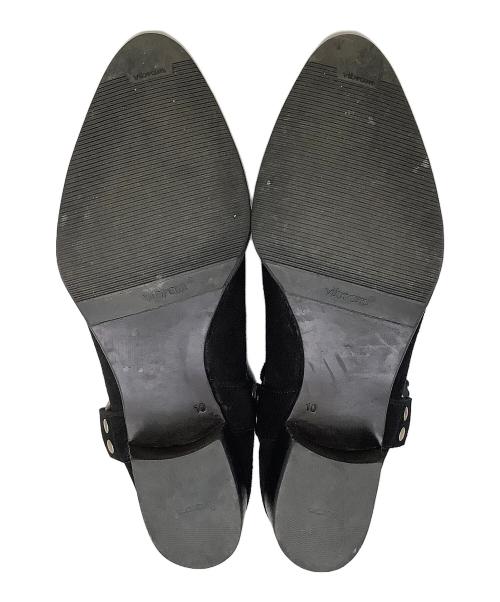 WH（ダブルエイチ）WH (ダブルエイチ) サイドゴアリングブーツ 菅原靴店別注モデル ブラック サイズ:10の古着・服飾アイテム