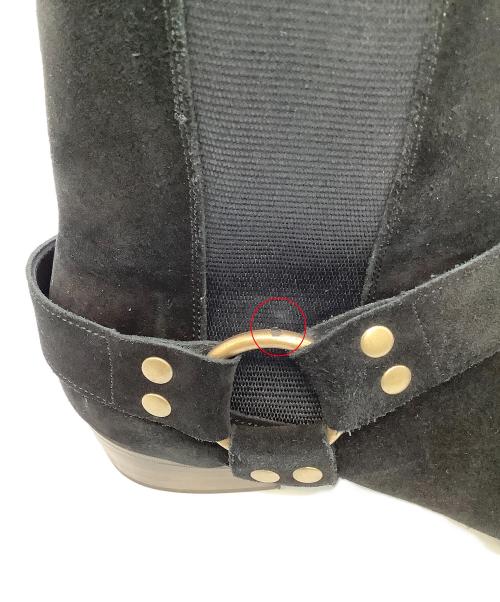 WH（ダブルエイチ）WH (ダブルエイチ) サイドゴアリングブーツ 菅原靴店別注モデル ブラック サイズ:10の古着・服飾アイテム