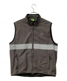 HUF（ハフ）の古着「ジップアップベスト OG TECH VEST」｜グレー