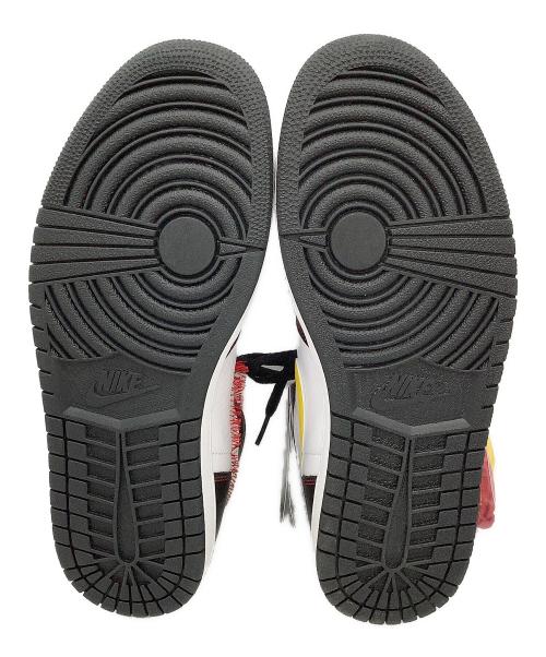 NIKE（ナイキ）NIKE (ナイキ) ハイカットスニーカー AIR JPRDAN 1 HIGH OG DEFIANT ホワイト×ブラック サイズ:cm 28の古着・服飾アイテム