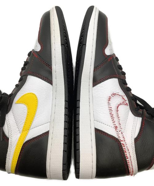 NIKE（ナイキ）NIKE (ナイキ) ハイカットスニーカー AIR JPRDAN 1 HIGH OG DEFIANT ホワイト×ブラック サイズ:cm 28の古着・服飾アイテム
