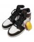 NIKE（ナイキ）の古着「ハイカットスニーカー AIR JPRDAN 1 HIGH OG DEFIANT」｜ホワイト×ブラック