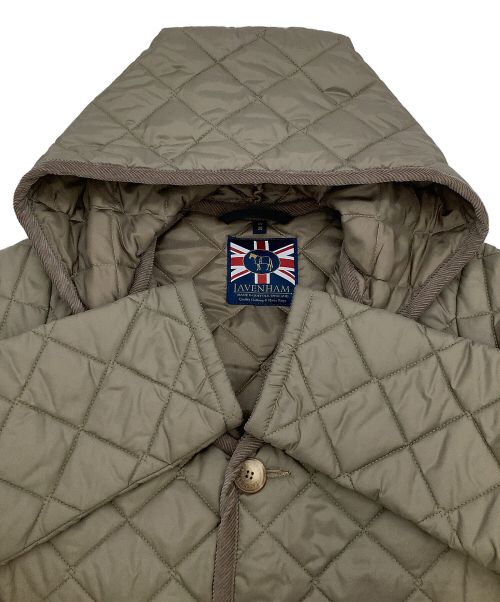 LAVENHAM（ラベンハム）LAVENHAM (ラベンハム) キルティングコート ブラウン サイズ:US10の古着・服飾アイテム
