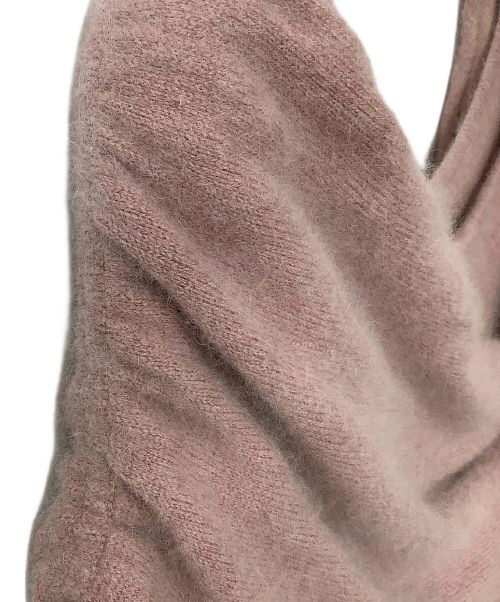 Snidel（スナイデル）Snidel (スナイデル) オフショルニットワンピース ピンク サイズ:Fの古着・服飾アイテム