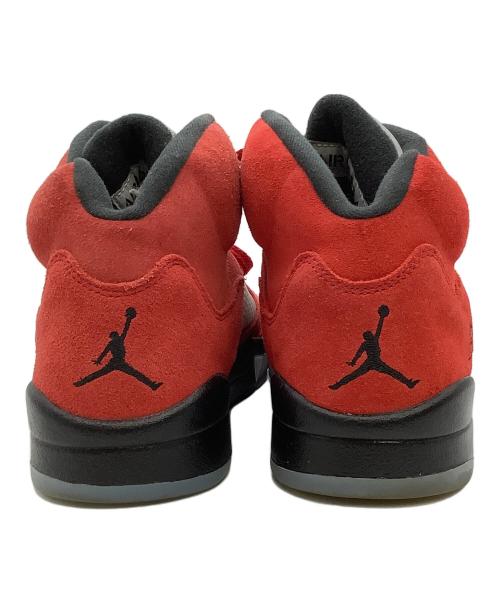 NIKE（ナイキ）NIKE (ナイキ) ハイカットスニーカー AIR JORDAN 5 RETRO レッド サイズ:cm 26の古着・服飾アイテム