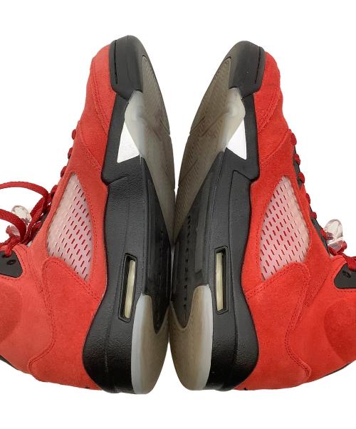NIKE（ナイキ）NIKE (ナイキ) ハイカットスニーカー AIR JORDAN 5 RETRO レッド サイズ:cm 26の古着・服飾アイテム