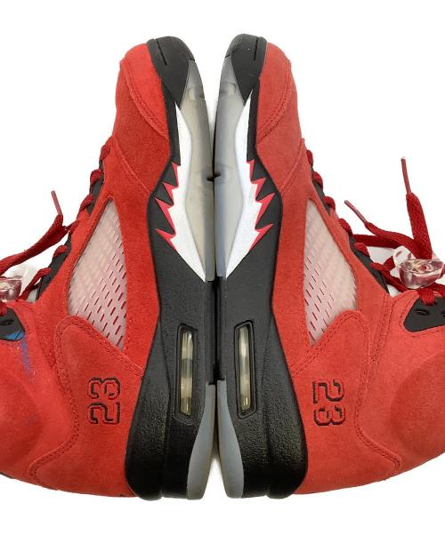 NIKE（ナイキ）NIKE (ナイキ) ハイカットスニーカー AIR JORDAN 5 RETRO レッド サイズ:cm 26の古着・服飾アイテム