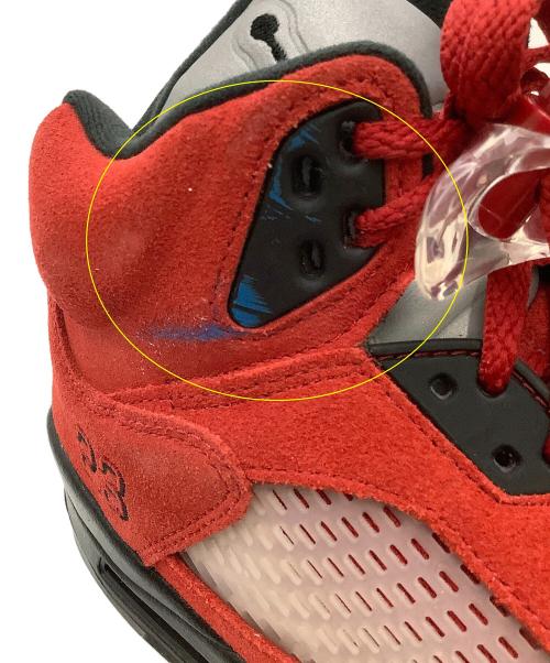 NIKE（ナイキ）NIKE (ナイキ) ハイカットスニーカー AIR JORDAN 5 RETRO レッド サイズ:cm 26の古着・服飾アイテム