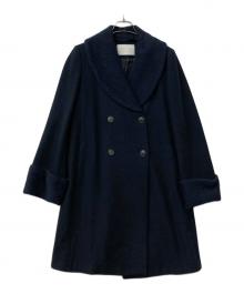 BALLSEY（ボールジィ）の古着「ダブルメルトンコート」｜ネイビー