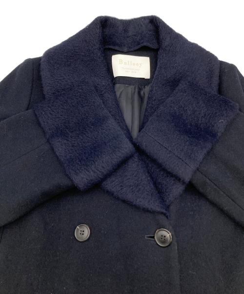 BALLSEY（ボールジィ）BALLSEY (ボールジィ) ダブルメルトンコート ネイビー サイズ:34の古着・服飾アイテム