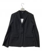 theoryセオリー）の古着「テーラードジャケット CRISP TWILL SB SLIM BLAZER UL」｜ブラック