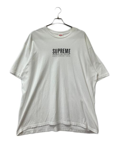 SUPREME（シュプリーム）SUPREME (シュプリーム) 半袖カットソー ホワイト サイズ:XXLの古着・服飾アイテム