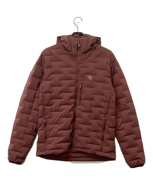 MOUNTAIN HARD WEAR（マウンテンハードウェア）MOUNTAIN HARD WEAR (マウンテンハードウェア) ダウンジャケット バーガンディー サイズ:Mの古着・服飾アイテム