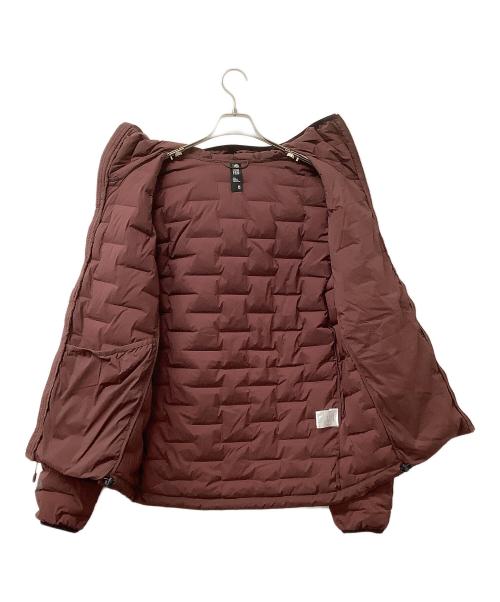 MOUNTAIN HARD WEAR（マウンテンハードウェア）MOUNTAIN HARD WEAR (マウンテンハードウェア) ダウンジャケット バーガンディー サイズ:Mの古着・服飾アイテム