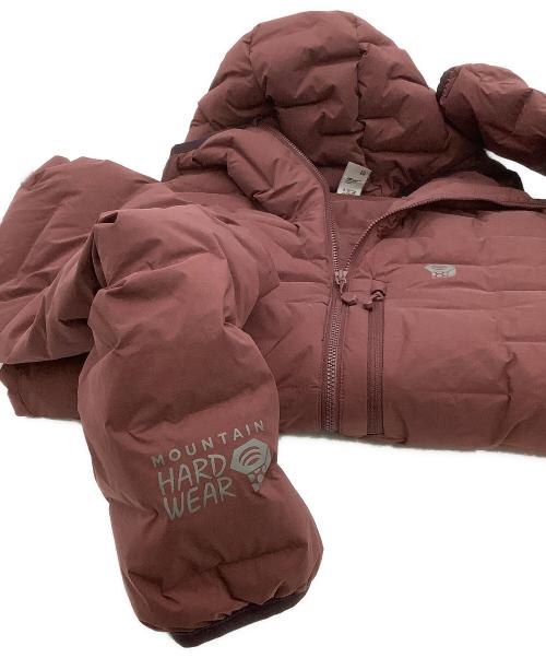 MOUNTAIN HARD WEAR（マウンテンハードウェア）MOUNTAIN HARD WEAR (マウンテンハードウェア) ダウンジャケット バーガンディー サイズ:Mの古着・服飾アイテム