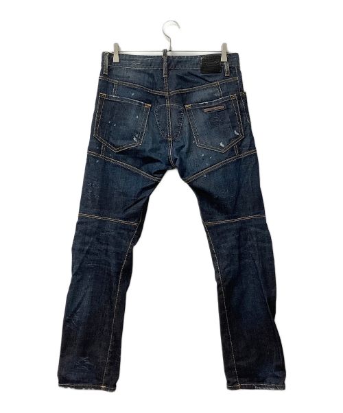 DSQUARED2（ディースクエアード）DSQUARED2 (ディースクエアード) クレメントデニムパンツ インディゴ サイズ:44の古着・服飾アイテム