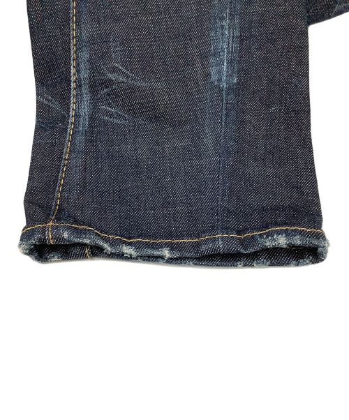 DSQUARED2（ディースクエアード）DSQUARED2 (ディースクエアード) クレメントデニムパンツ インディゴ サイズ:44の古着・服飾アイテム
