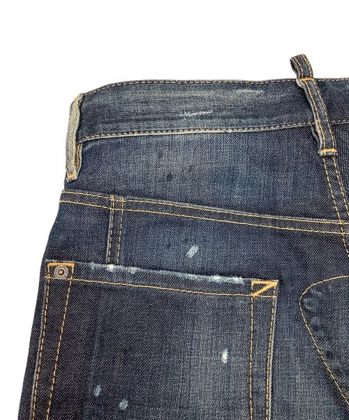 DSQUARED2（ディースクエアード）DSQUARED2 (ディースクエアード) クレメントデニムパンツ インディゴ サイズ:44の古着・服飾アイテム
