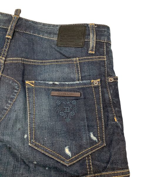 DSQUARED2（ディースクエアード）DSQUARED2 (ディースクエアード) クレメントデニムパンツ インディゴ サイズ:44の古着・服飾アイテム