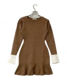 darich（ダーリッチ）の古着「ニット」｜ブラウン