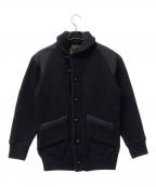 NIGEL CABOURNナイジェルケーボン）の古着「ショールカラーニットカーディガン」｜ネイビー