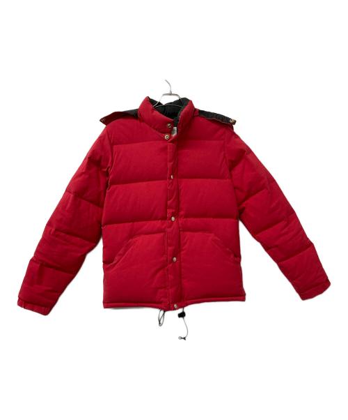 Schott（ショット）Schott (ショット) 60/40クロス ダウンジャケット レッド サイズ:Mの古着・服飾アイテム